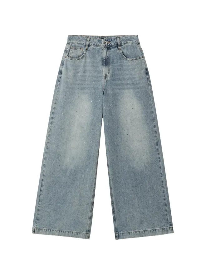 tout a coup tout a coup ラインストーン装飾ジーンズの商品画像