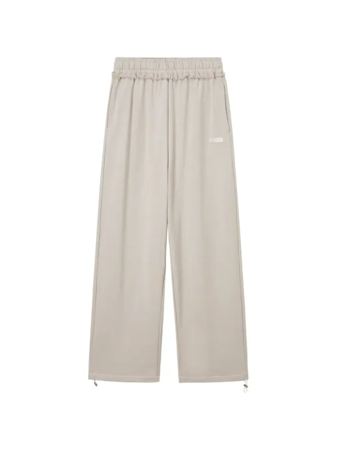 Mini Cream Mini Cream drawstring wide-leg trousersの商品画像