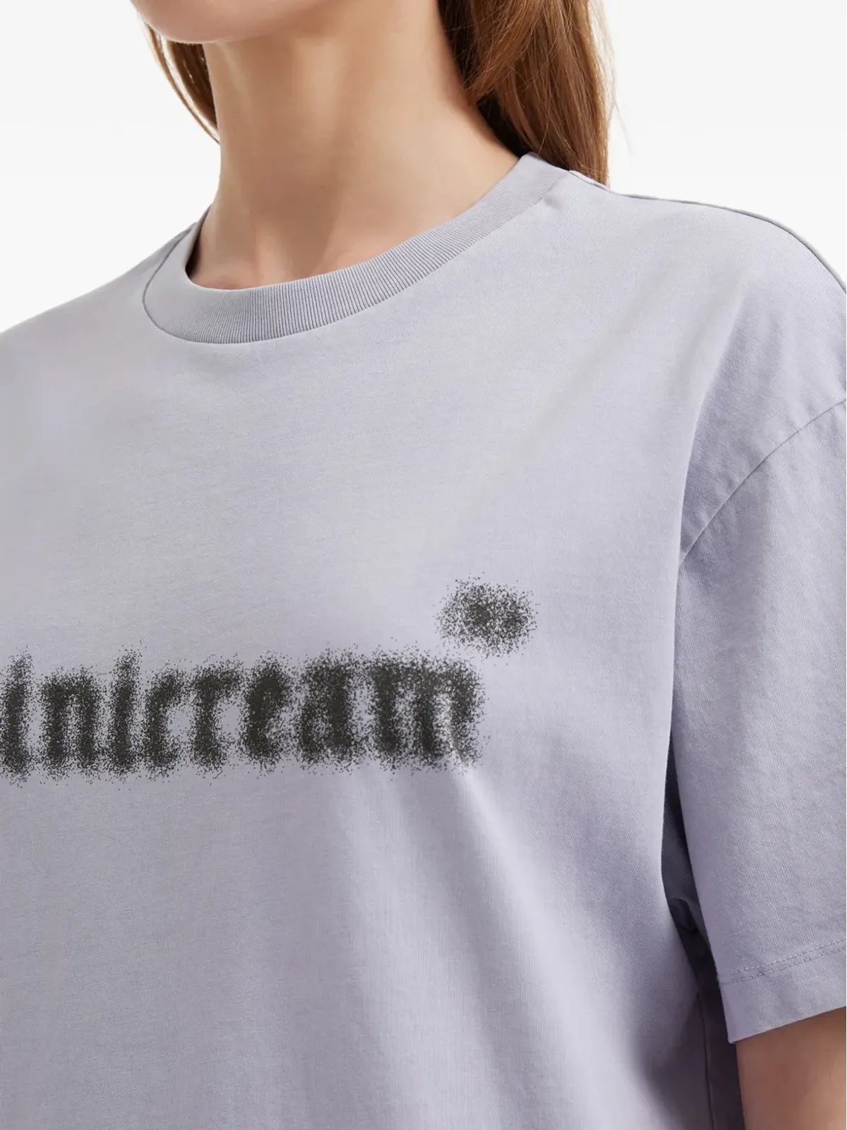 Mini Cream ロゴプリントTシャツ - 画像5