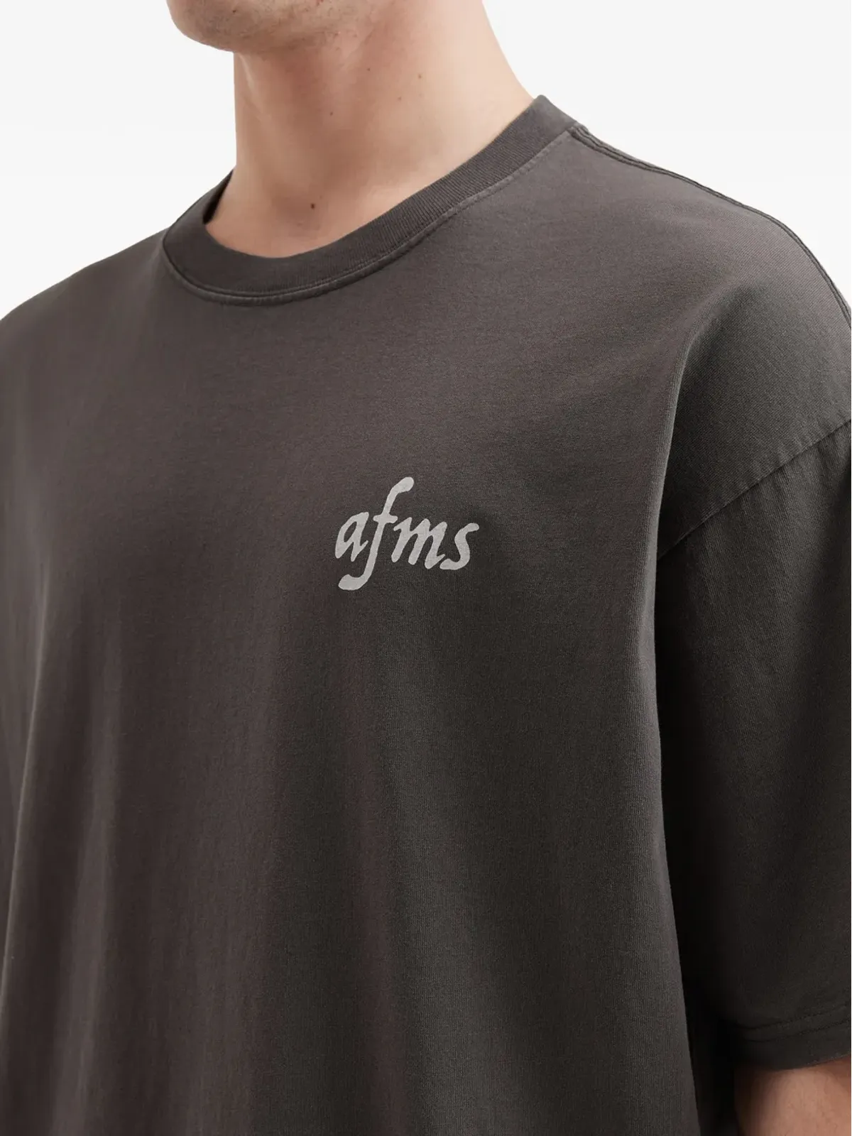 aftermaths エレファント刺繍入り Tシャツ - 画像5
