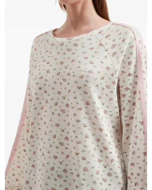 Mini Cream 花柄プリントTシャツ - サムネイル5
