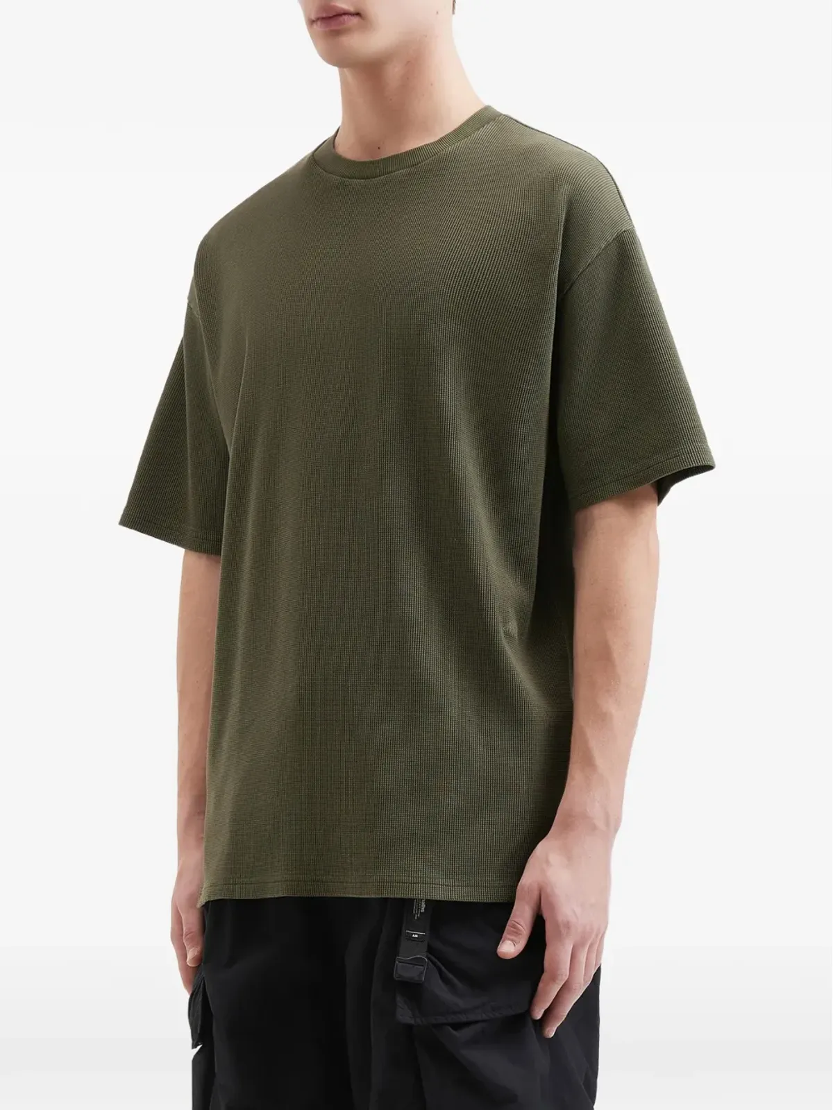 aftermaths ワッフルテクスチャーTシャツ - 画像3