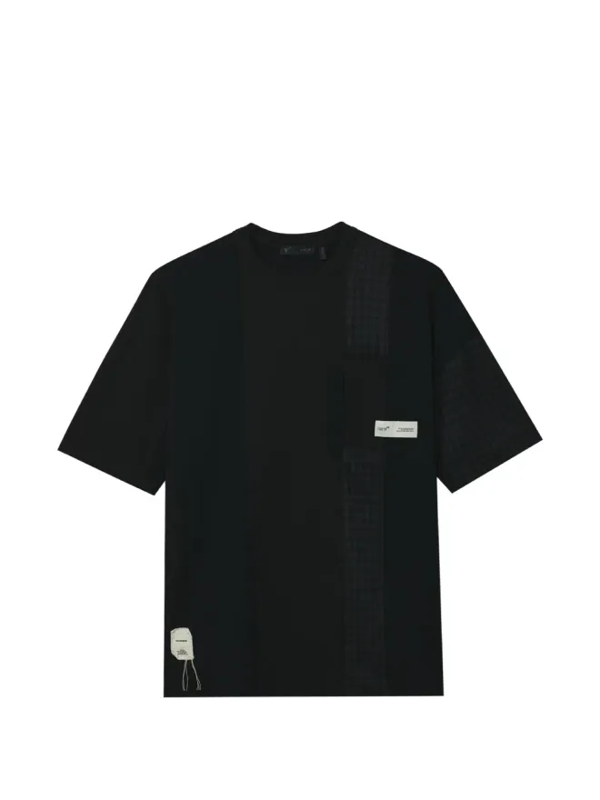 FIVE CM FIVE CM チェックパネルTシャツの商品画像