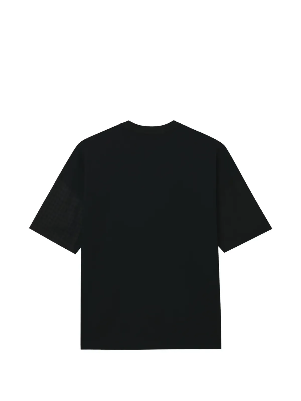 FIVE CM チェックパネルTシャツ - 画像2