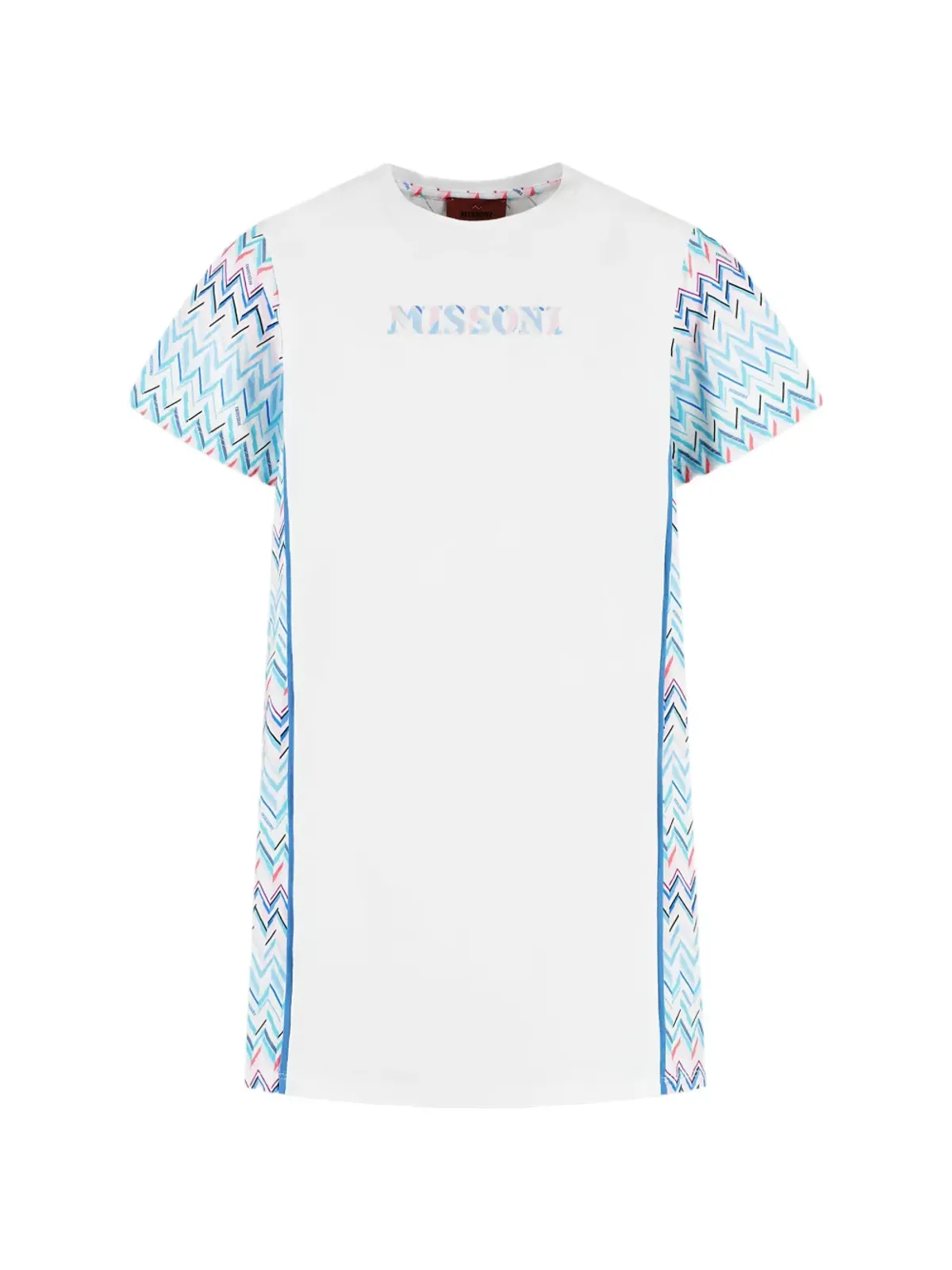 Missoni Kids シェブロン柄Tシャツドレス - 画像1