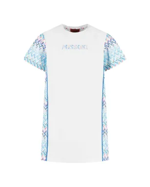 Missoni Kids シェブロン柄Tシャツドレス - サムネイル1