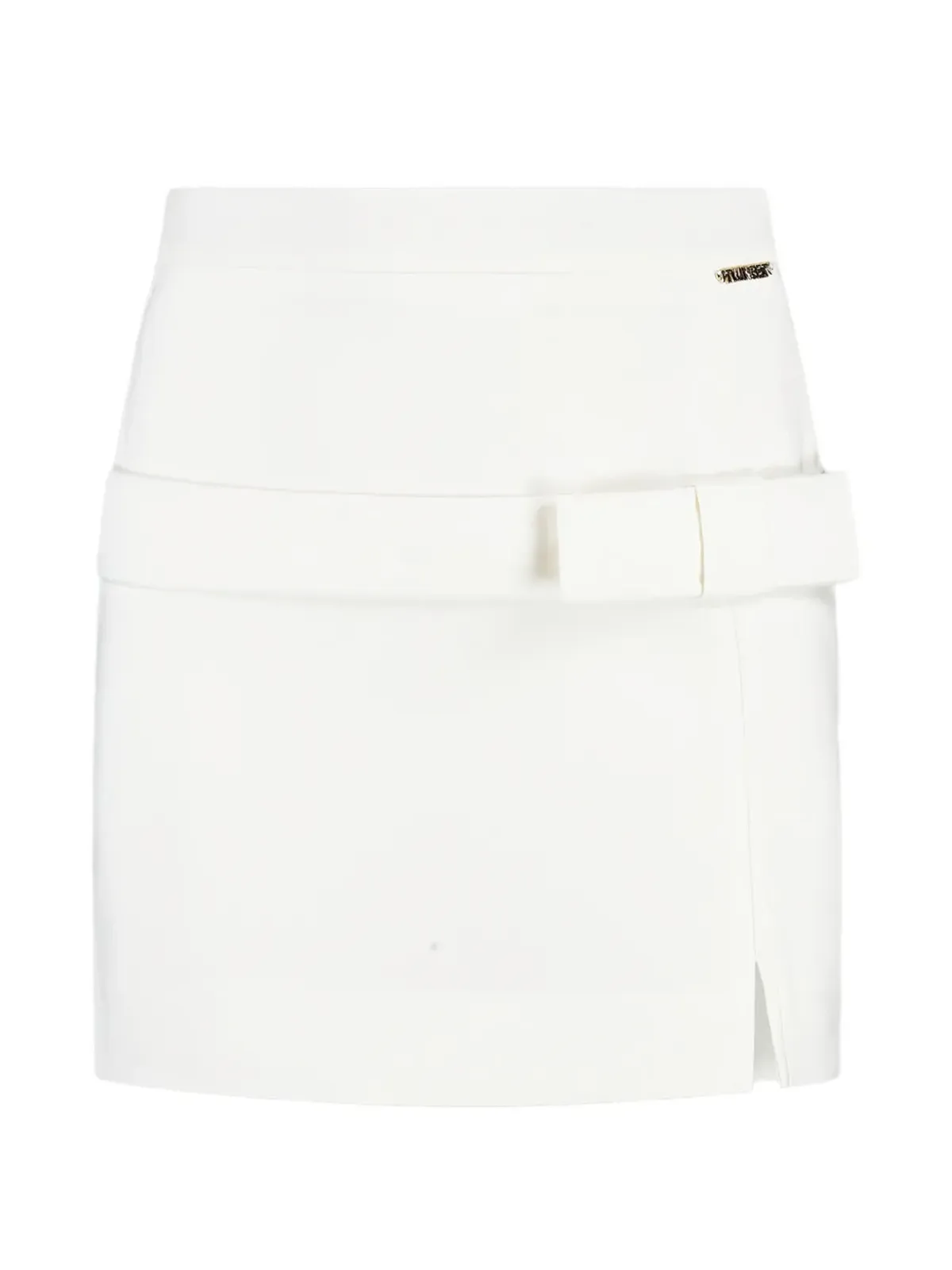 TWINSET Kids ボウディテールスカート - White - 画像1