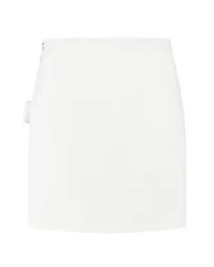 TWINSET Kids ボウディテールスカート - White - サムネイル2