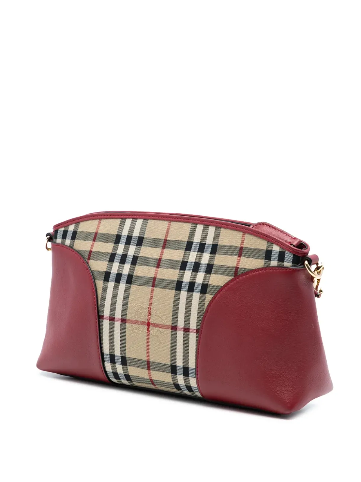 Burberry Pre-Owned ヘイマーケット チェック コーテッドキャンバス チーチェスター クロスボディバッグ - 画像3