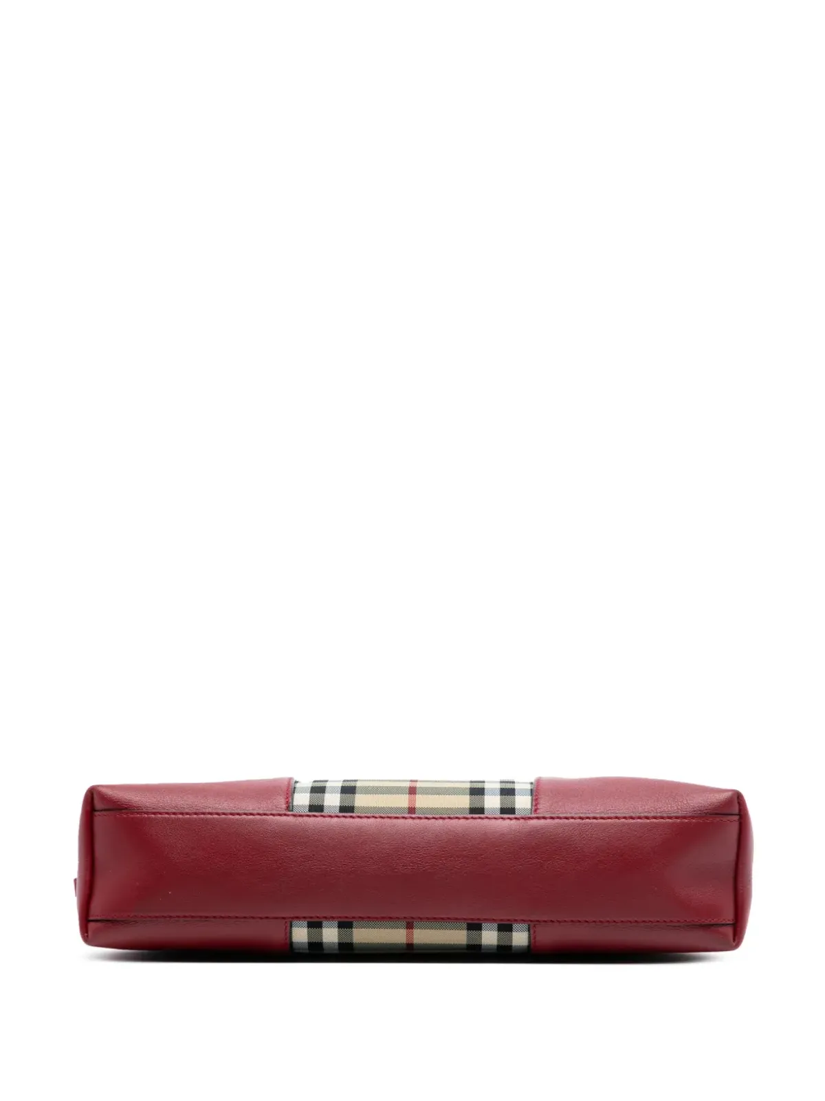 Burberry Pre-Owned ヘイマーケット チェック コーテッドキャンバス チーチェスター クロスボディバッグ - 画像4