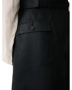 Studio Nicholson Grasse A-line midi skirt - Black - サムネイル5