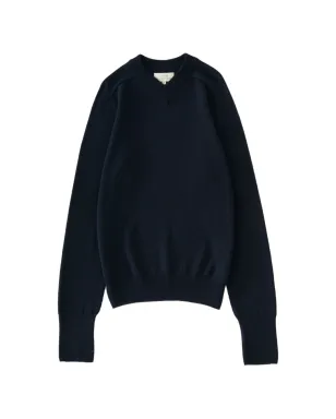 Studio Nicholson Inverness V-neckセーター - ブルー - サムネイル1