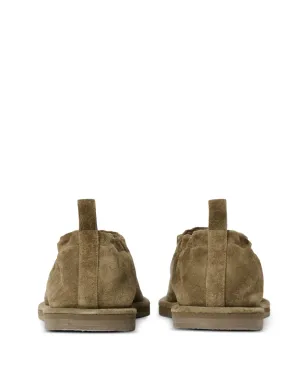 Studio Nicholson Korine elasticated heel suede loafers - Brown - サムネイル4
