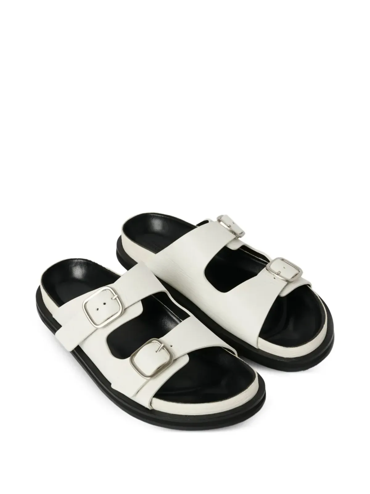 Studio Nicholson バックルファスニング デンバー レザー サンダル - White - 画像5
