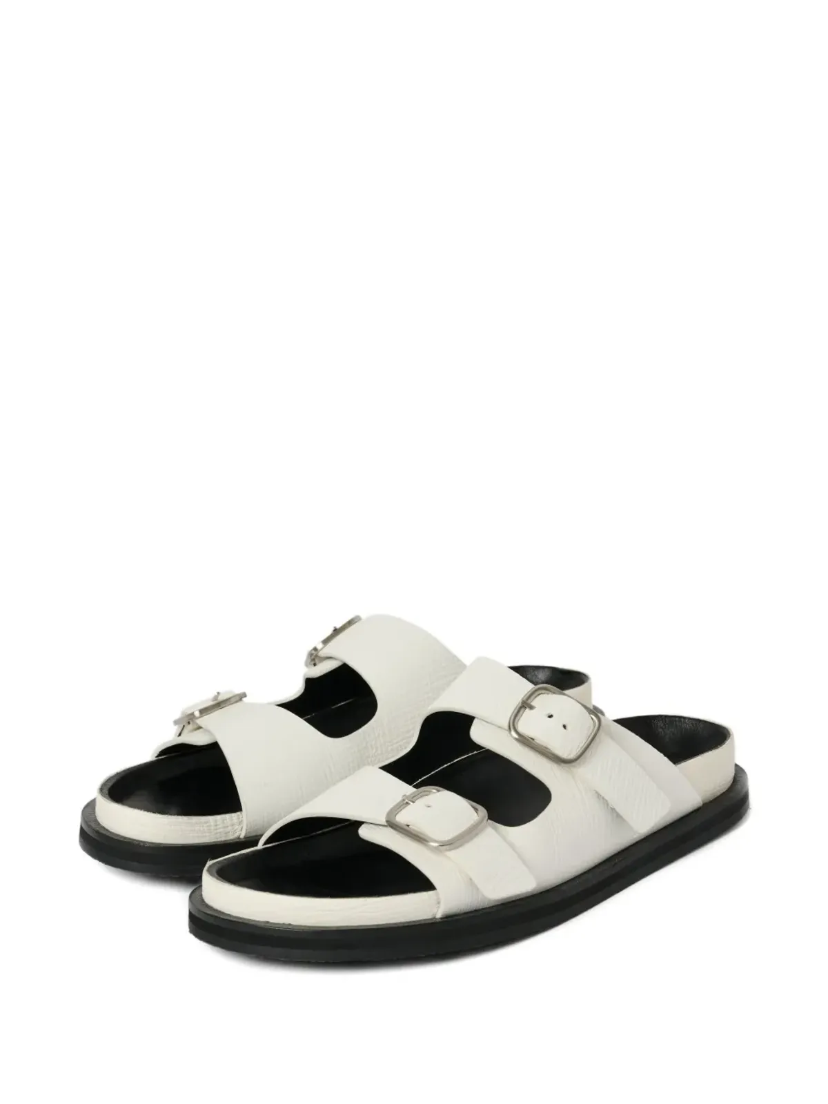 Studio Nicholson バックルファスニング デンバー レザー サンダル - White - 画像2