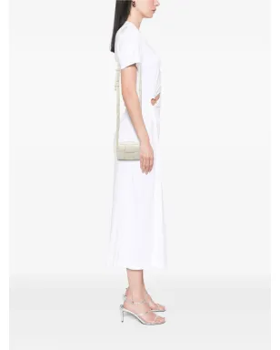 Bottega Veneta ビンテージ Candy Nylon Intrecciato Padded Tech Cassette クロスボディバッグ - White - サムネイル2