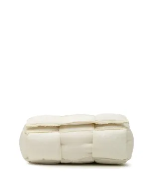 Bottega Veneta ビンテージ Candy Nylon Intrecciato Padded Tech Cassette クロスボディバッグ - White - サムネイル4