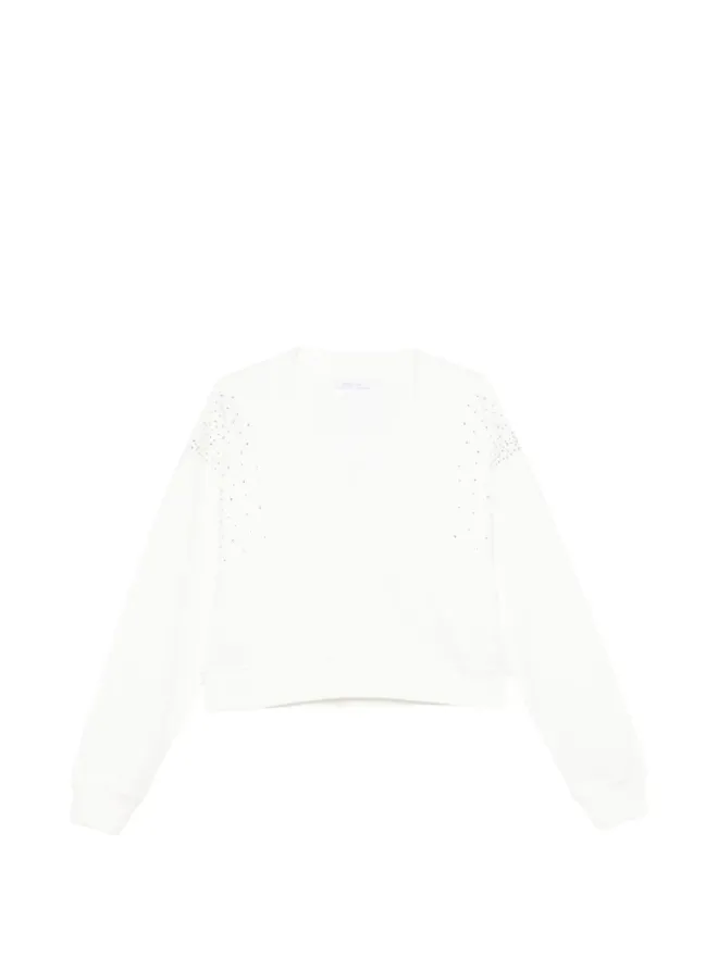 Patrizia Pepe Patrizia Pepe クリスタル装飾スウェットの商品画像