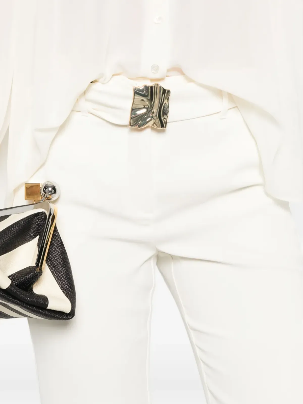 Marella Telica trousers - Neutrals - 画像5