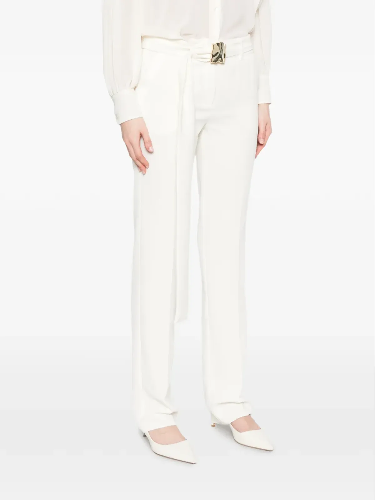 Marella Telica trousers - Neutrals - 画像3