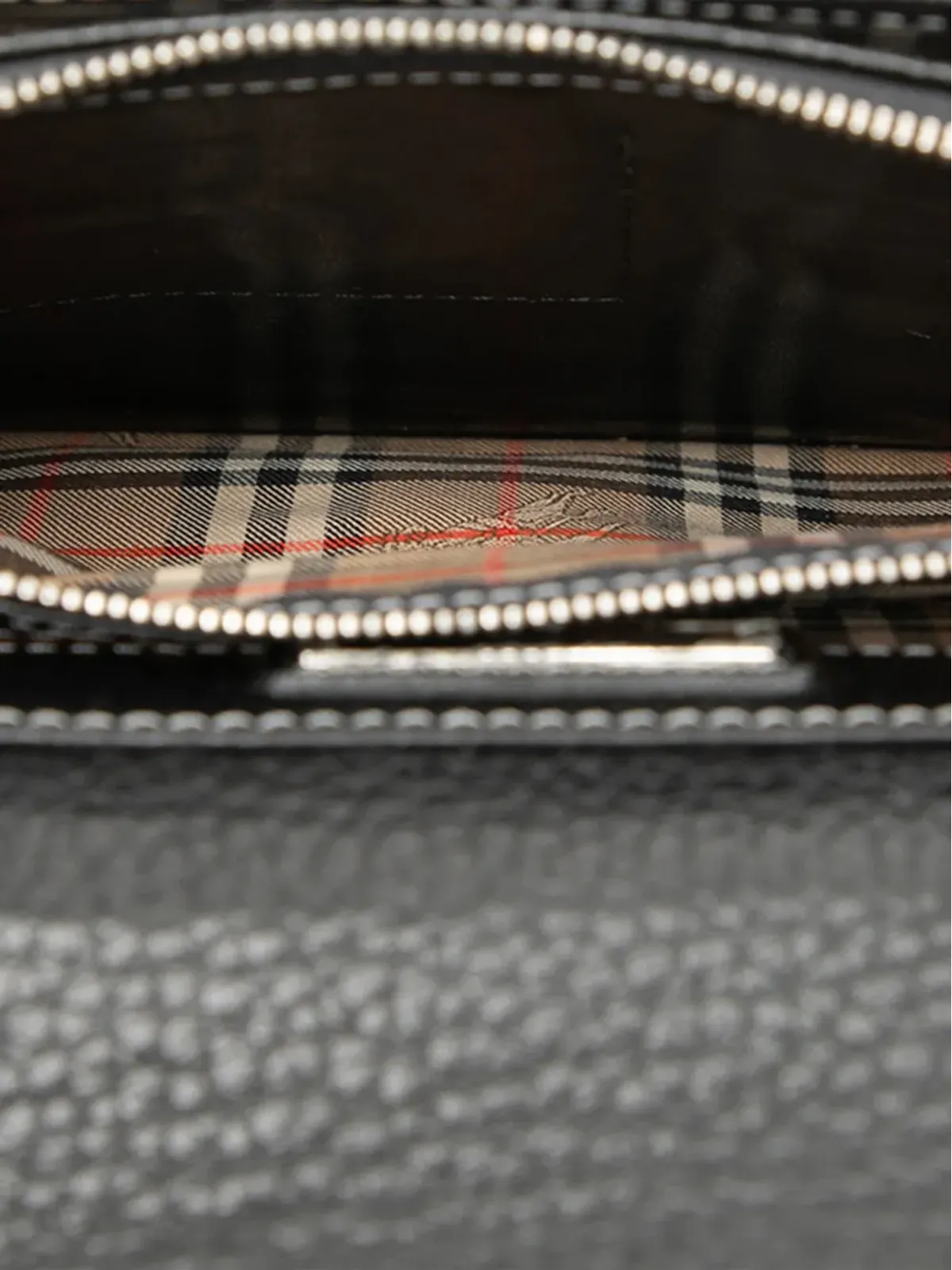 Burberry Pre-Owned カーフレザー クラッチバッグ ブラック - 画像5