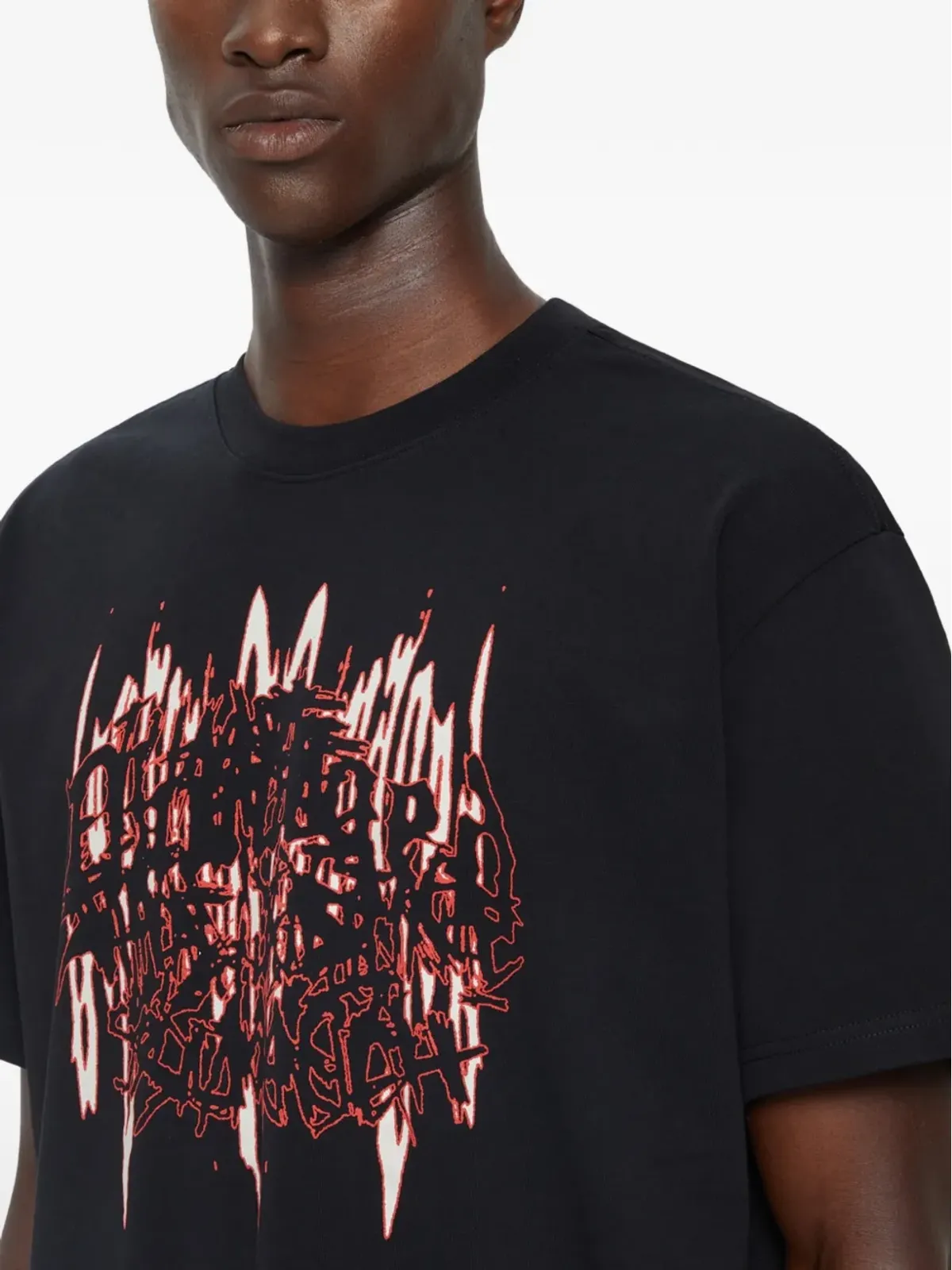 44 LABEL GROUP グラフィックプリントTシャツ - 画像4