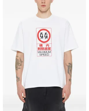 44 LABEL GROUP グラフィックプリントTシャツ - サムネイル1