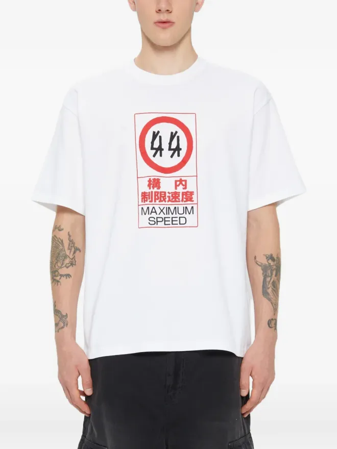 44 Label Group 44 LABEL GROUP グラフィックプリントTシャツの商品画像