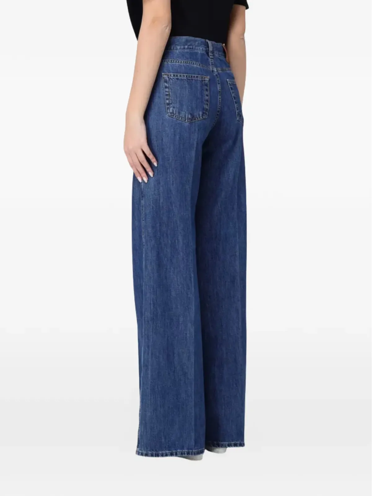 PT Torino Cindy wide-leg jeans - Blue - 画像3