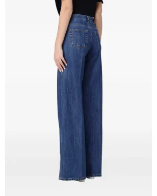 PT Torino Cindy wide-leg jeans - Blue - サムネイル3