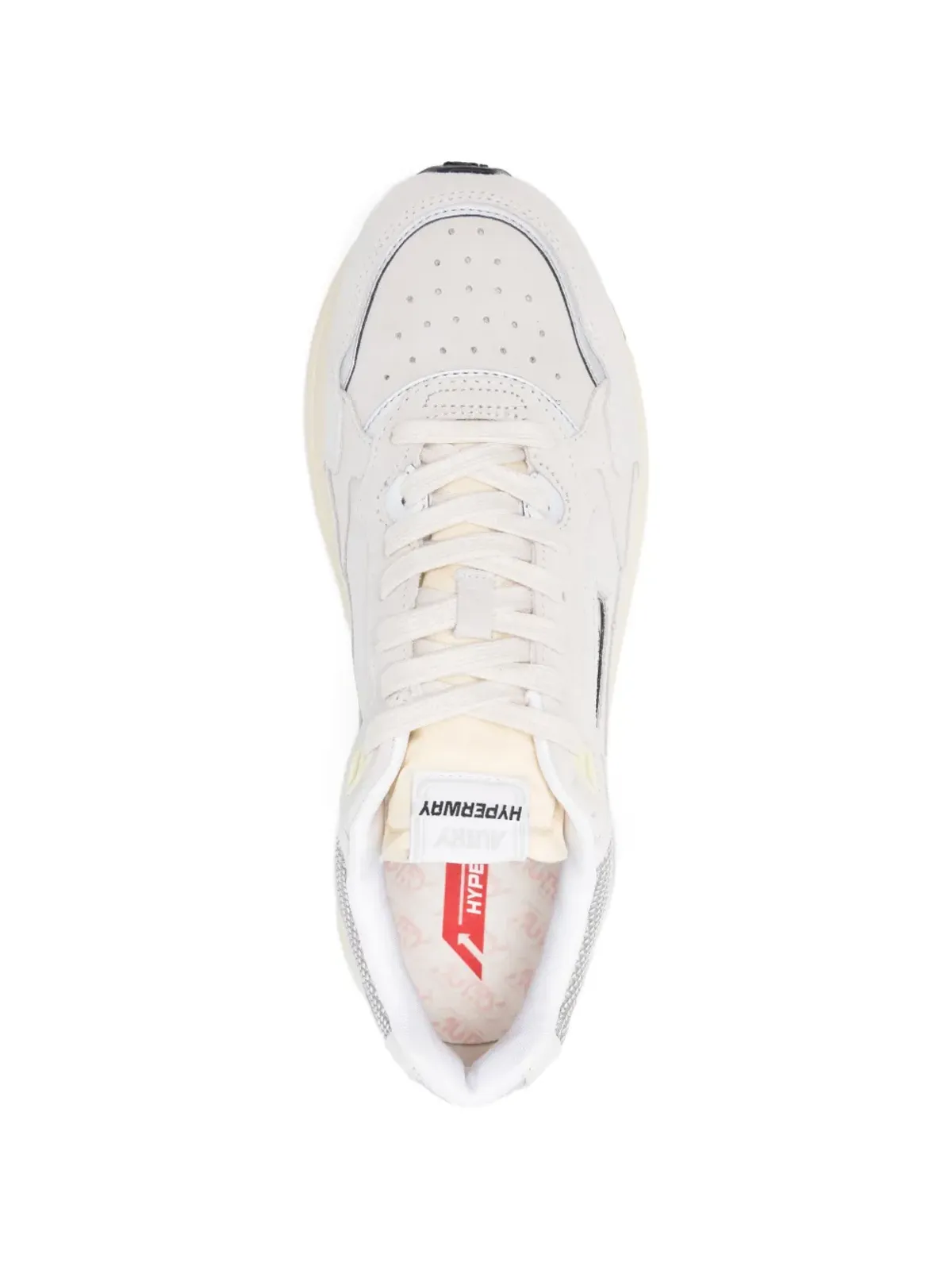 Autry Hyperway シルバーパネルドスニーカー - Neutrals - 画像4