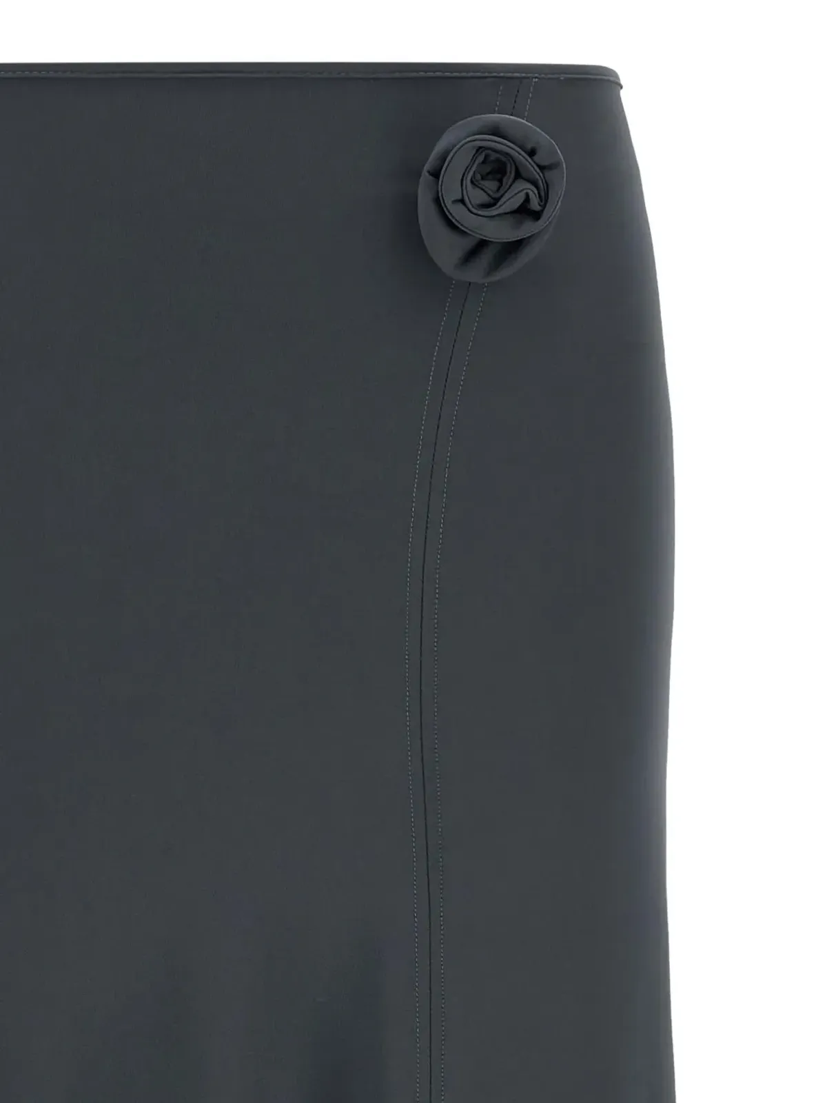 Coperni 花柄スリット入りミディスカート - Grey - 画像3