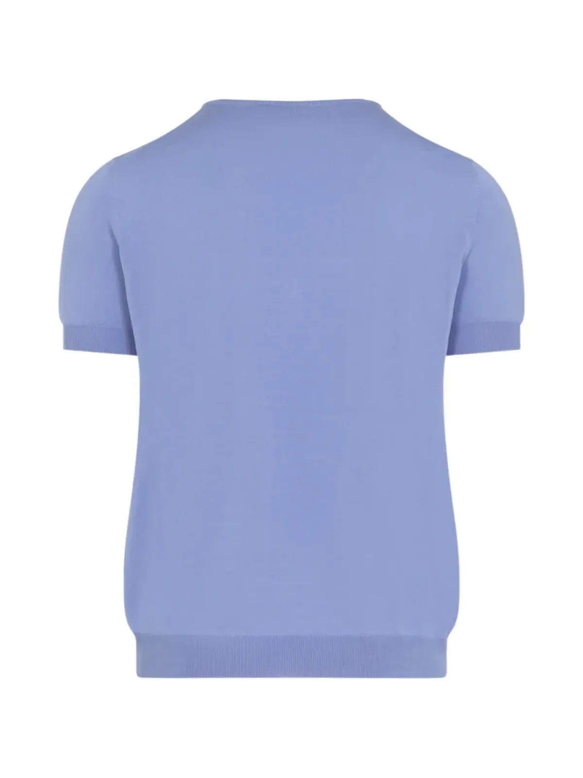 Giorgio Armani シルク クルーネックTシャツ - ブルー - 画像2