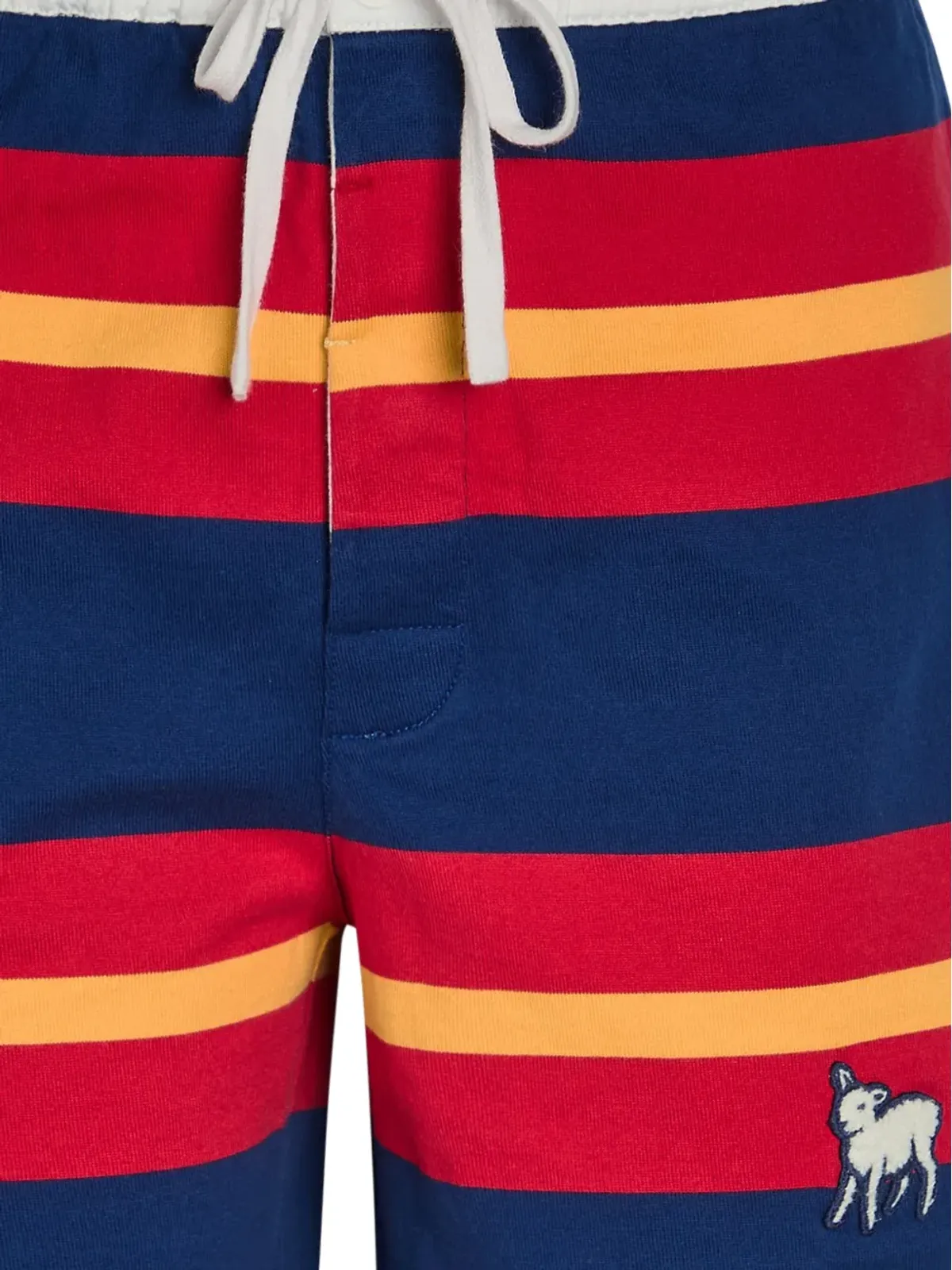 MOTHER The Breather embroidery shorts - Blue - 画像2