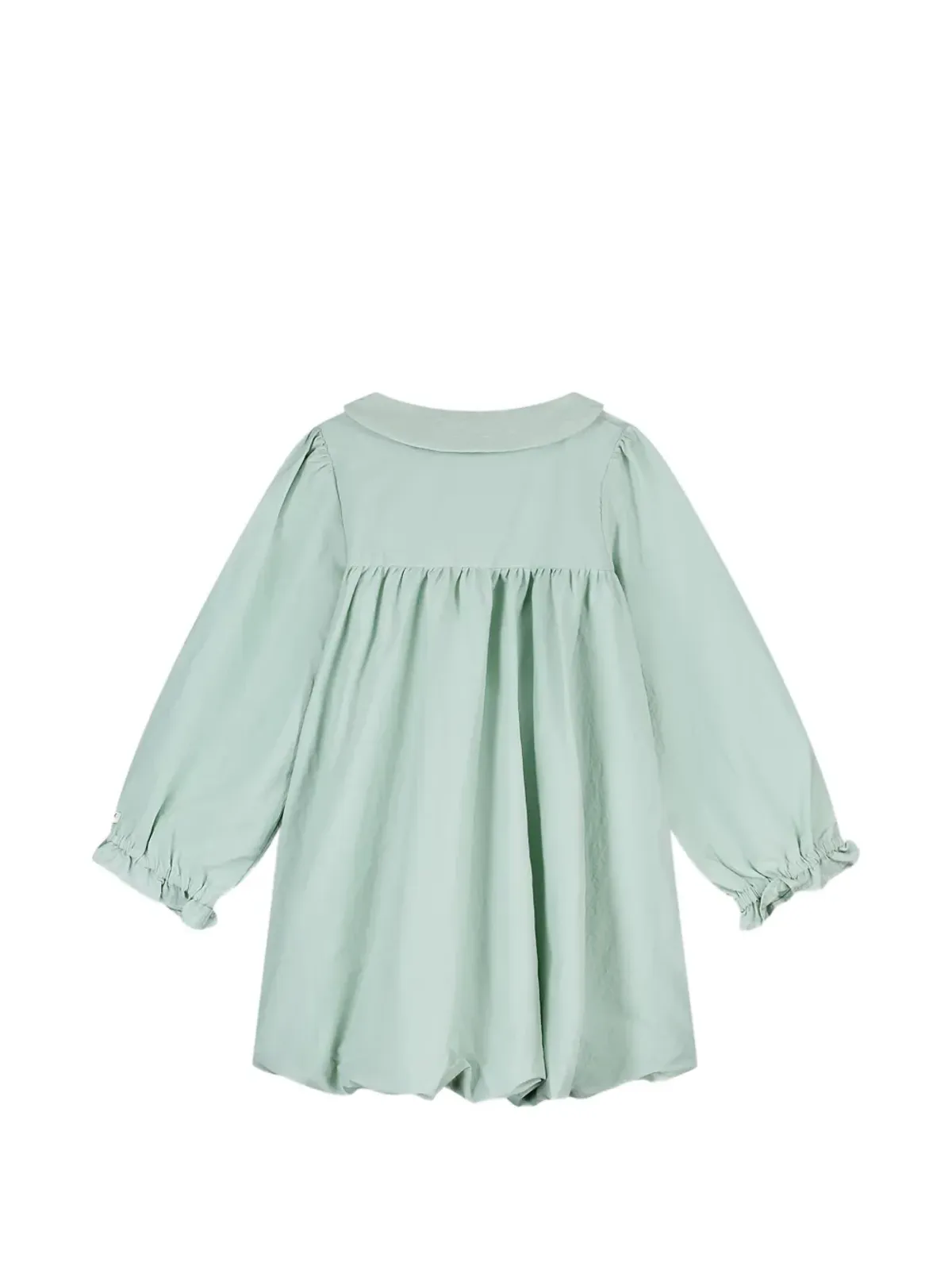 Donsje ruffled collared dress - Green - 画像2