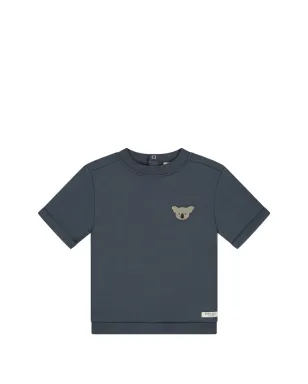 Donsje コアラアップリケTシャツ ブルー - サムネイル1