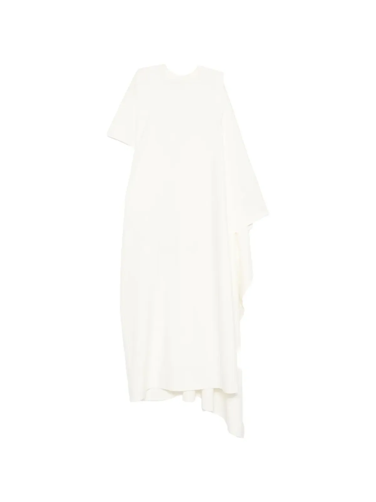 Coperni ドレープ アシンメトリック Tシャツドレス - Neutrals - 画像1