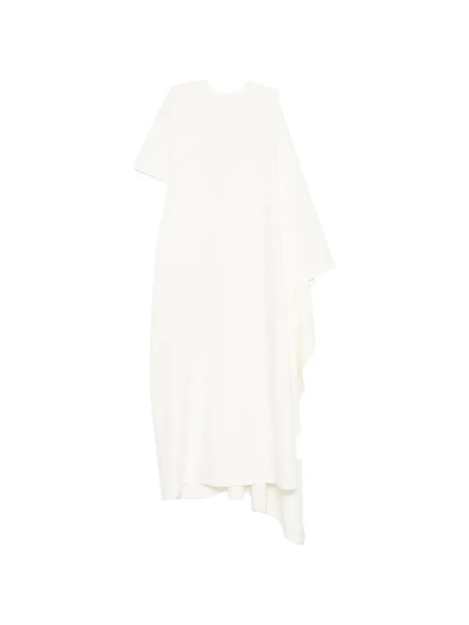 Coperni Coperni ドレープ アシンメトリック Tシャツドレス - Neutralsの商品画像