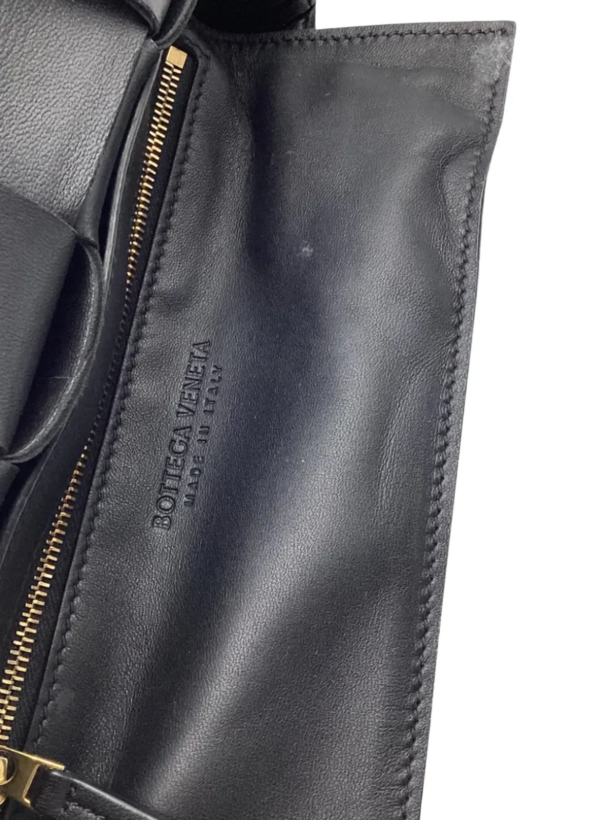 Bottega Veneta ビンテージ Cassette 編み込みクロスボディバッグ - 画像5