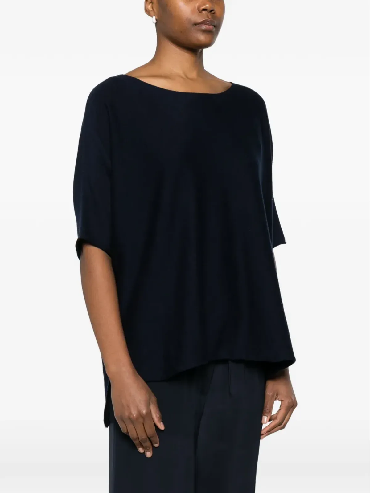 Philo-Sofie layered short-sleeve shirt - Blue - 画像3