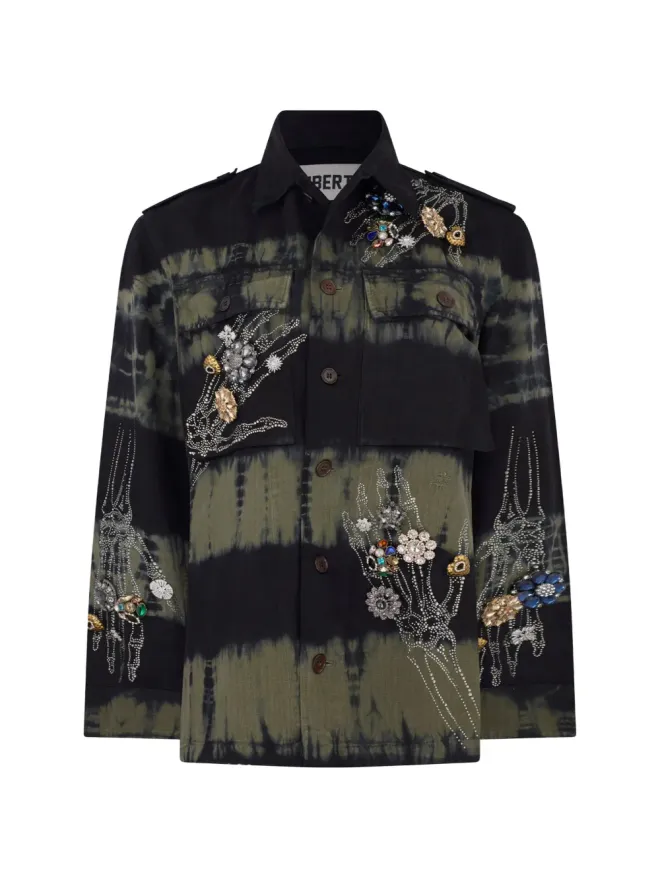 Libertine Libertine Buried Treasure タイダイ柄エンベリッシュドジャケットの商品画像
