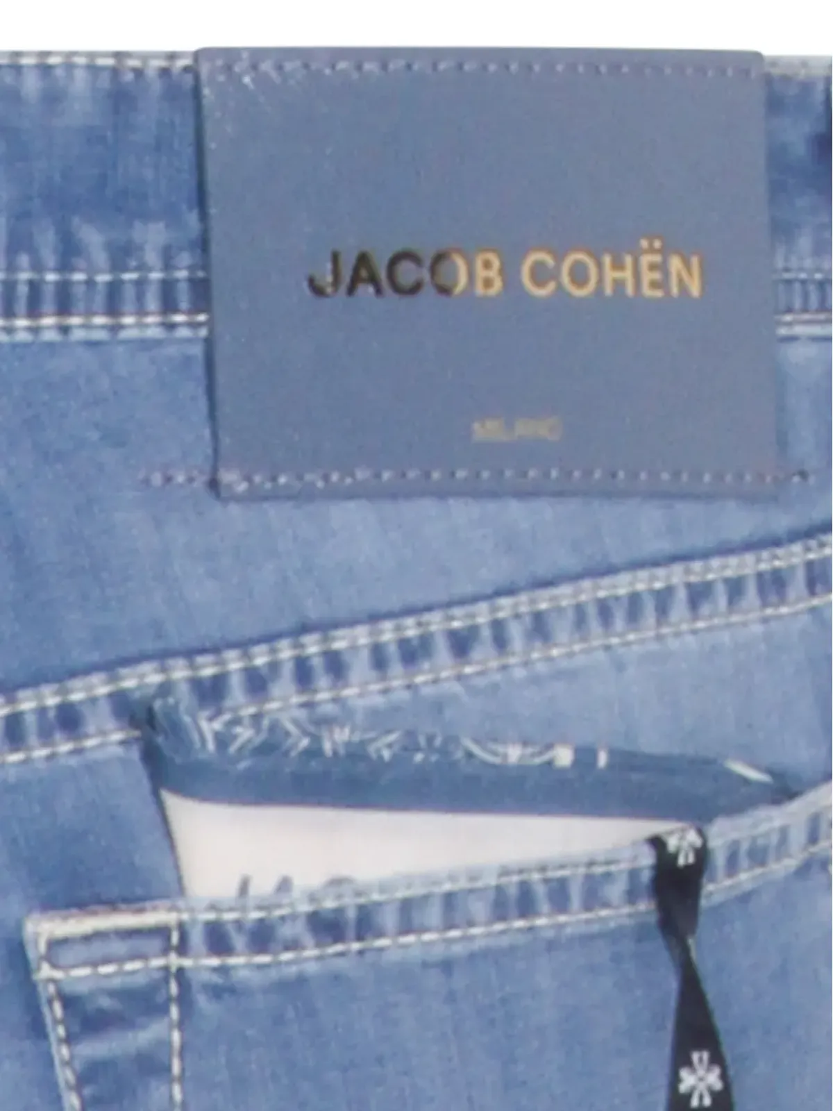 Jacob Cohën ステッチ入りジーンズ - 画像4