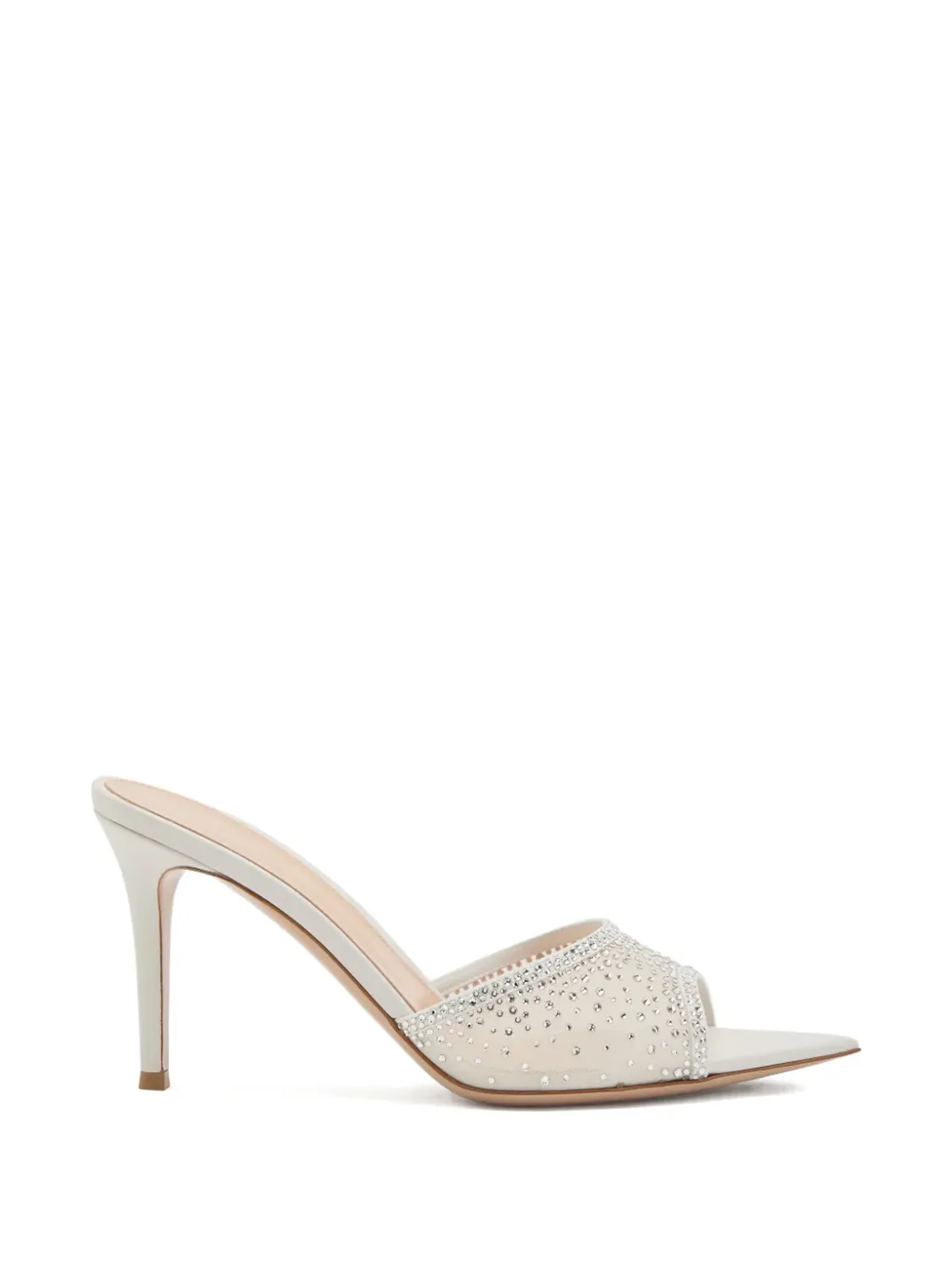 Gianvito Rossi ラニア エンベリッシュド ヒール付き サンダル - 画像1