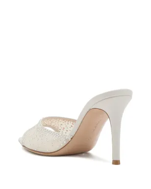 Gianvito Rossi ラニア エンベリッシュド ヒール付き サンダル - サムネイル3