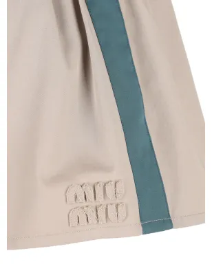 Miu Miu ドローストリングパネルスカート - サムネイル3