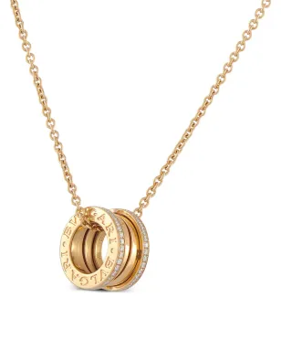 Bvlgari ビンテージ B.Zero1 ダイヤモンド ネックレス - ゴールド - サムネイル1