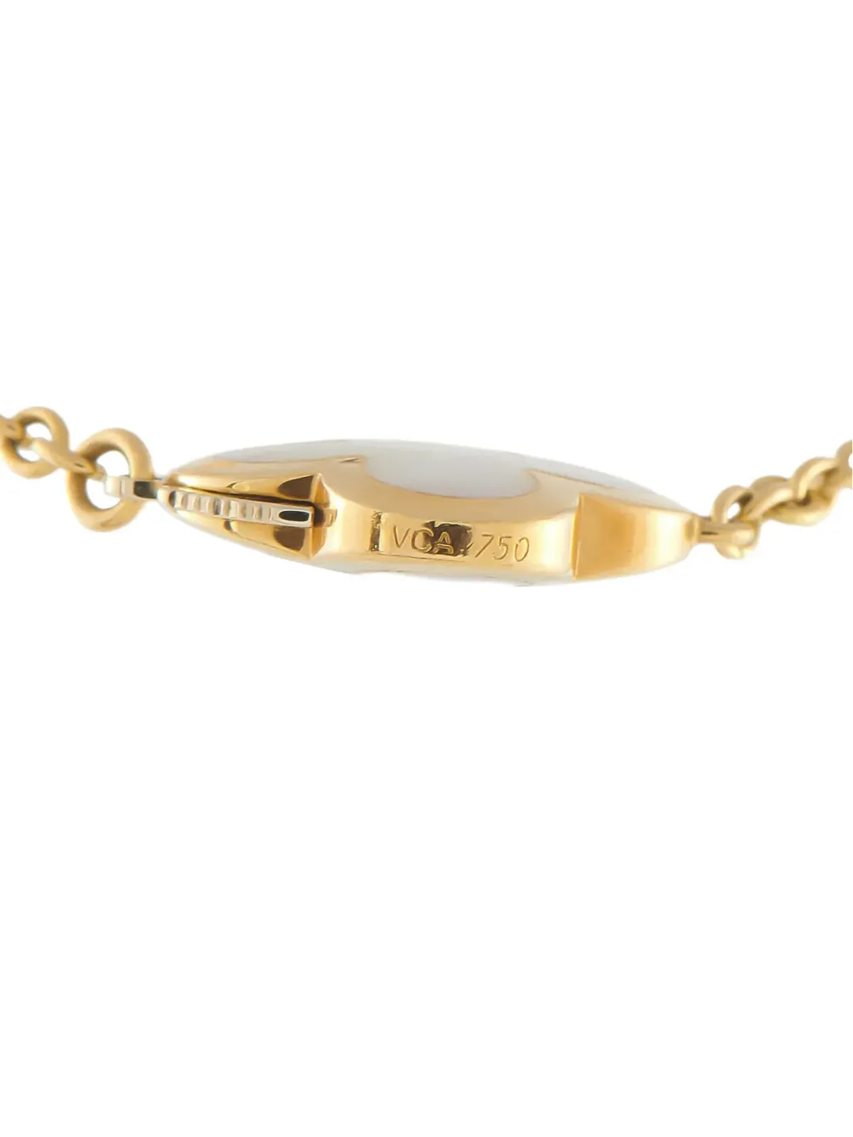 Van Cleef & Arpels アルハンブラ マザーオブパール クローバーブレスレット - 画像4