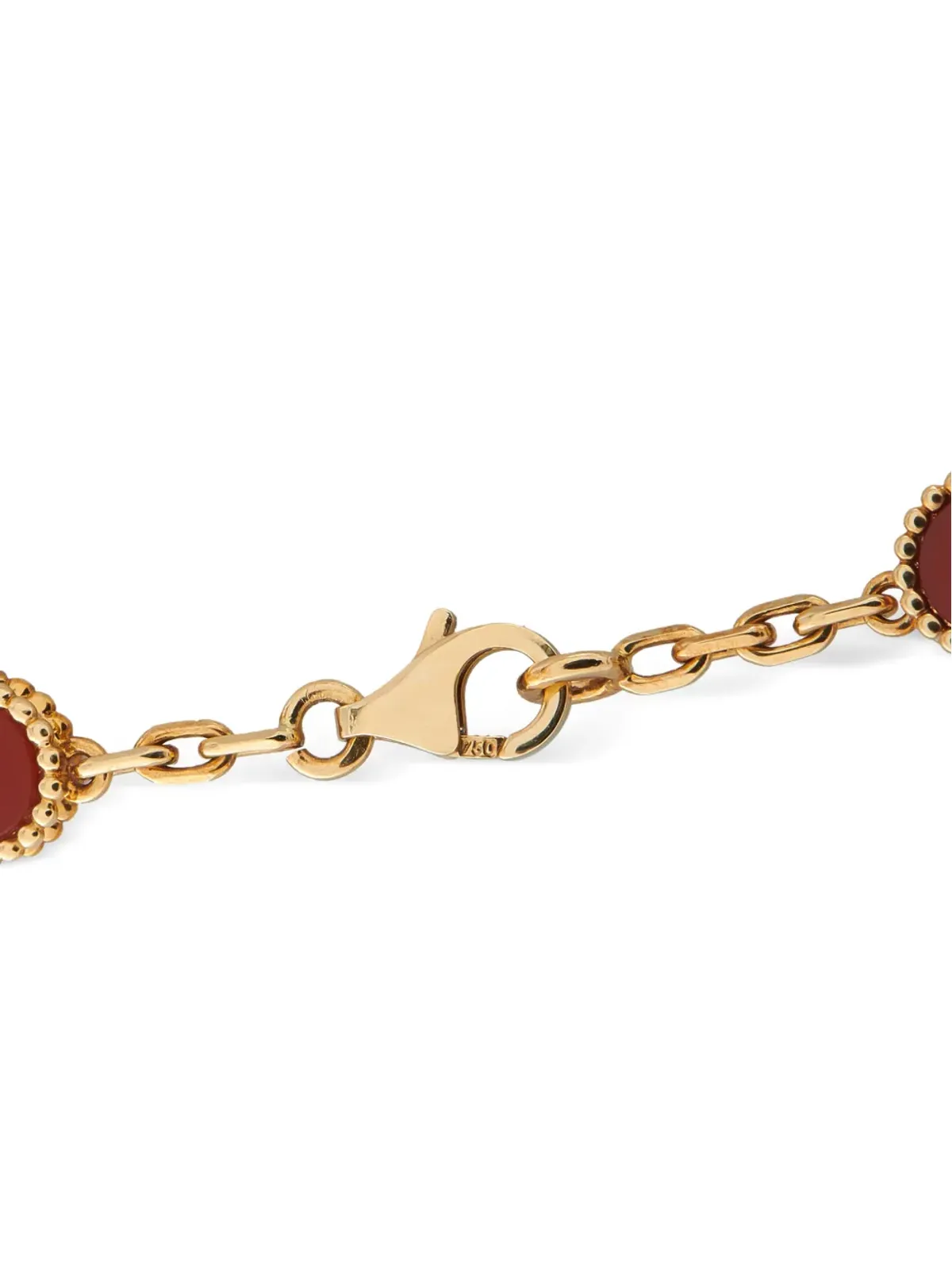 Van Cleef & Arpels Vintage アルハンブラ クローバー ネックレス - 画像2