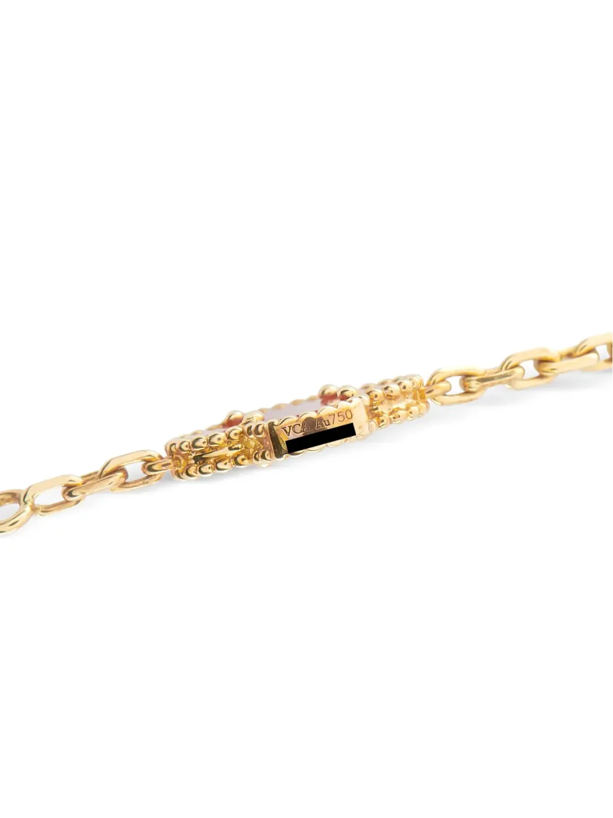 Van Cleef & Arpels Vintage アルハンブラ クローバー ネックレス - 画像3