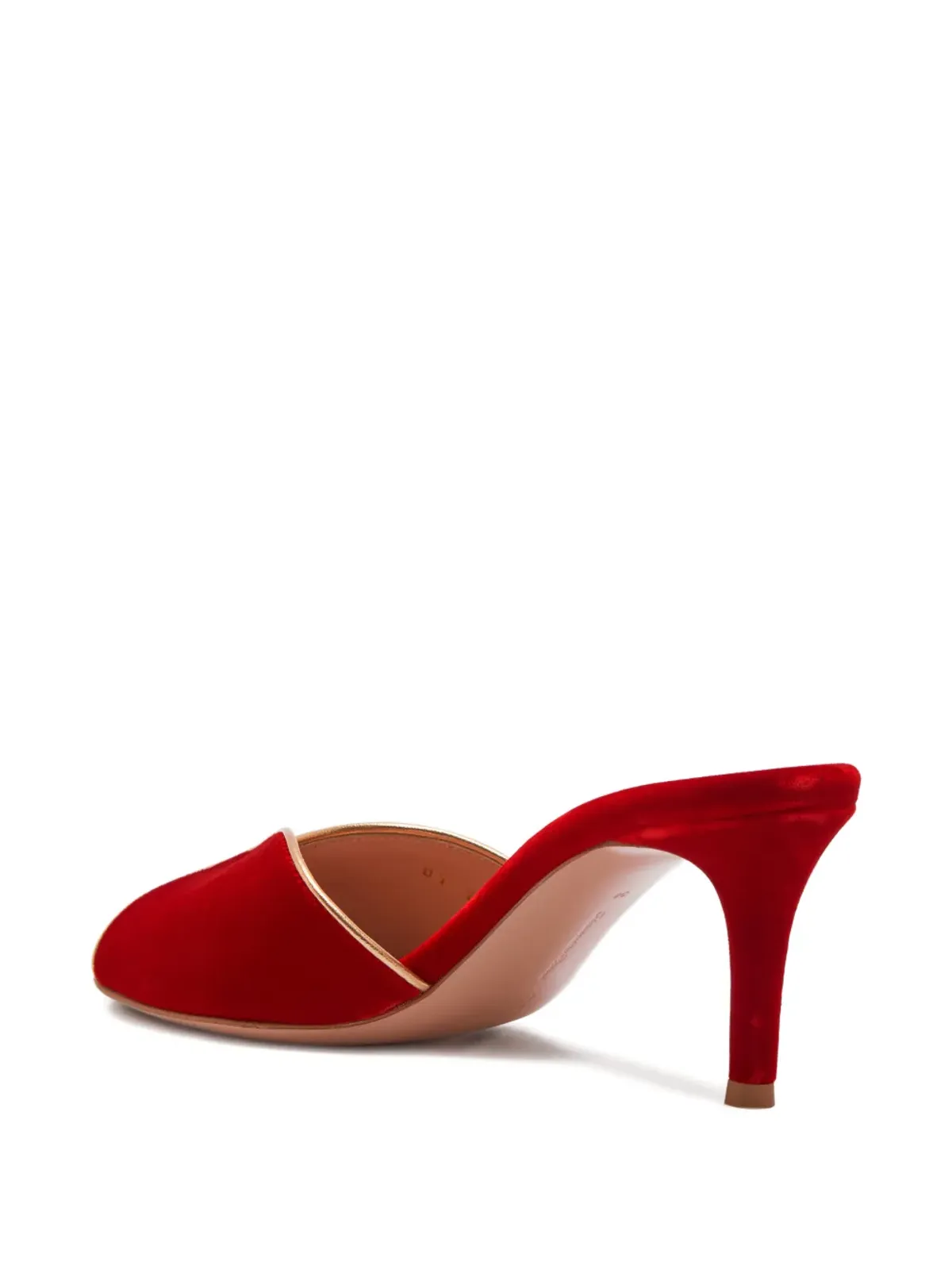 Gianvito Rossi 70カットアウトトリムサンダル - レッド - 画像3